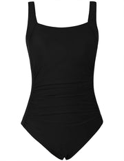 Firpearl Shirred Tank  Vintage Tummy Control Bathing Suits