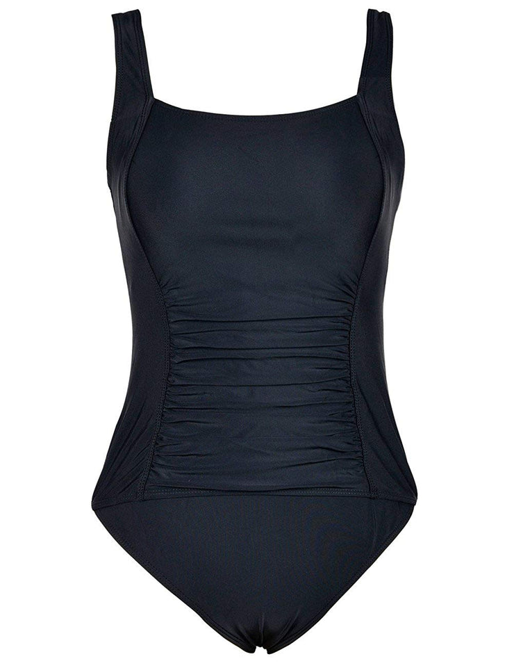 Firpearl Ruched Tummy Control One Piece Swimsuits