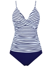 Firpearl Women's Tankini Swimsuits Twist V Neck Swim Top with Shorts Ruched Tummy Control Two Piece Bathing Suit