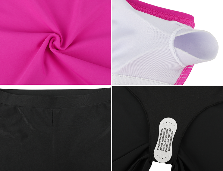 Firpearl 2 Piece Tankini Swimsuits for Women Racerback Tank Tops with Swim Capris Athletic Bathing Suit Swimwear